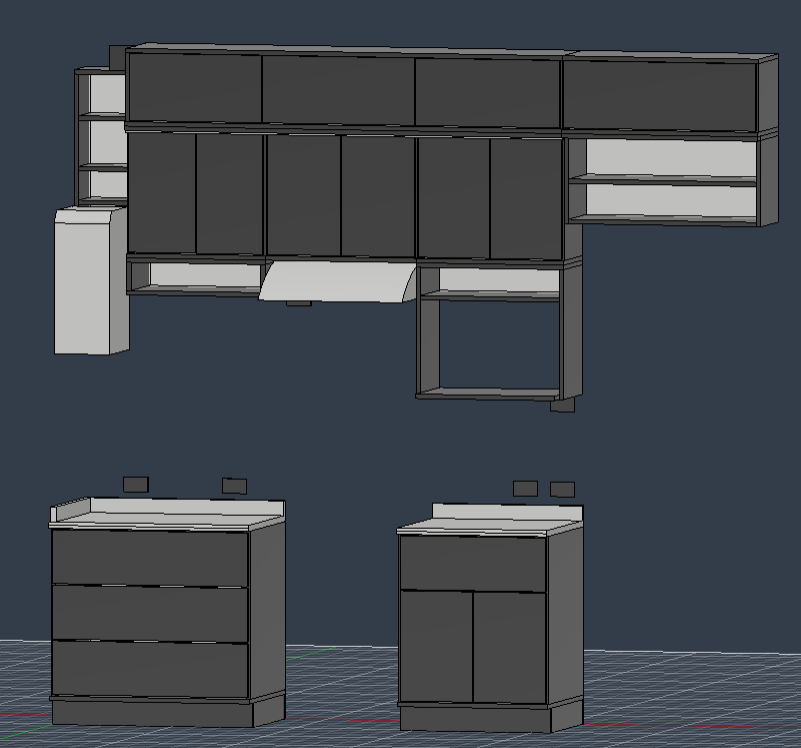 COCINA Modulo-Heladera